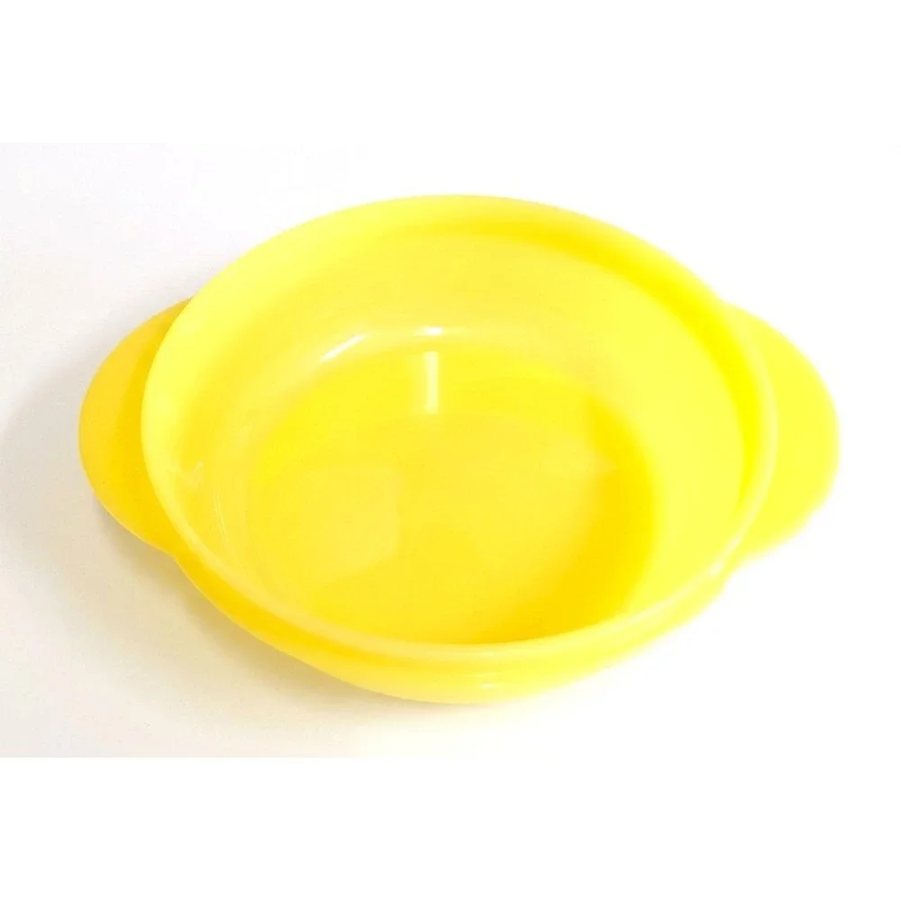Tupperware CrystalWave Microwave Bowl Set, No Lids, 1.75 2.5 3.5 Cups, Citrus